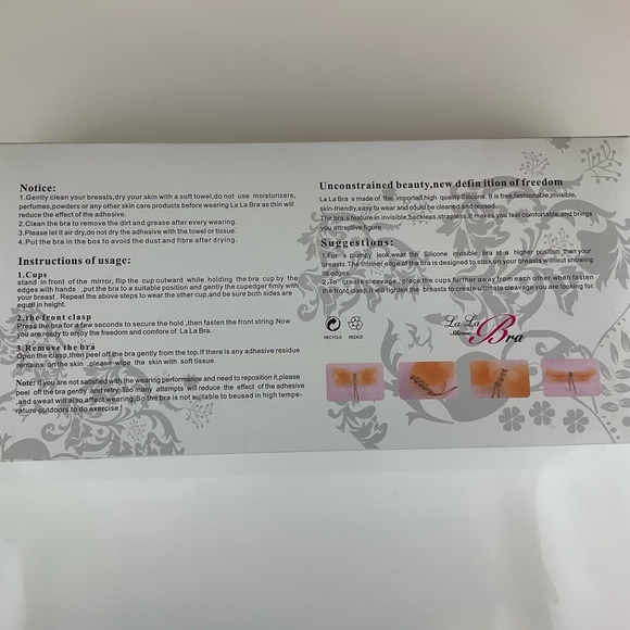 Silicone Bra, Self- adhesive, Strapless, Backless & Invisible - Picture 5 of 5